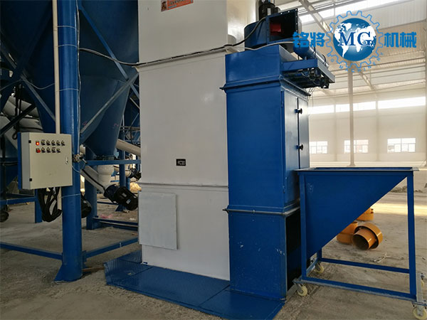 脈沖除塵器在干粉砂漿生產(chǎn)線的使用 脈沖除塵器在干粉砂漿生產(chǎn)線的使用