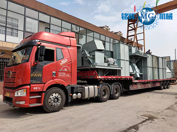 商丘虞城第二車干粉砂漿設(shè)備發(fā)貨！