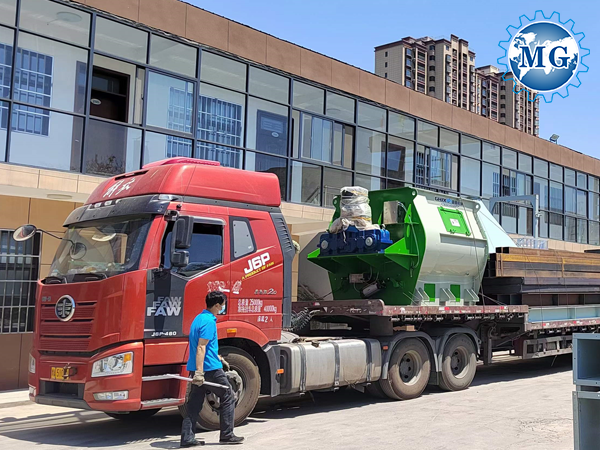 駐馬店年產(chǎn)20萬(wàn)噸干粉砂漿生產(chǎn)線發(fā)貨！