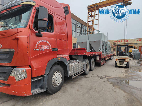 江西鷹潭干粉砂漿設備發(fā)貨！