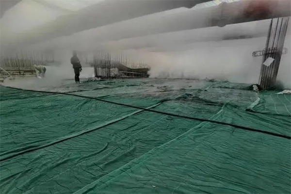 “蒸科技”首次亮相濟(jì)南地鐵，冬季混凝土砂漿低溫施工也不怕！